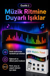 Çok Fonksiyonlu LED Matrix Panel Kayan Yazı Tabelası Saat Tarih Ve Metin Destekli