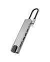 Çok Fonksiyonlu Type C Hub USB HDMI Ethernet Kart Okuyucu