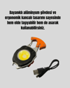 Çok İşlevli USB Şarjlı Anahtarlık Fener