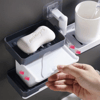 Çoklu Sabun Tutucu Fonksiyonel Banyo Sabunluk Bx40