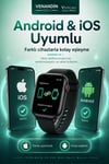 Çoklu Uygulama Destekli Bluetooth Akıllı Saat Dokunmatik Ekranlı Bildirim Özellikli