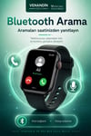 Çoklu Uygulama Destekli Bluetooth Akıllı Saat Dokunmatik Ekranlı Bildirim Özellikli
