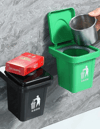 Çöp Kovası Tasarımlı  Küllük Bx40