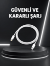 Dayanıklı TPE Lightning Kablo – 30W Hızlı Şarj ve Veri Transferi