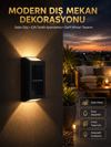 Dekorasyon Aplik Işık Güneş Enerjili Aydınlatma Dekoratif Aydınlatma