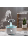 Dekoratif Şemsiye Tasarımlı Soğuk Buhar Aroma Difüzörü ve Hava Nemlendirici, 7 Renkli LED Işıklı