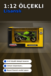 Detaylı 1/12 2023 Kawasaki Ninja 400 Motosiklet - Koleksiyonluk Tekli Paket BX-313415