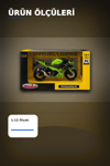 Detaylı 1/12 2023 Kawasaki Ninja 400 Motosiklet - Koleksiyonluk Tekli Paket BX-313415