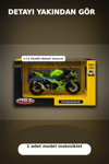 Detaylı 1/12 2023 Kawasaki Ninja 400 Motosiklet - Koleksiyonluk Tekli Paket BX-313415