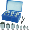 Diamond Terazi 8 Parça Ağırlık Paslanmaz Krom Gram Seti (300gr-200gr-100gr-50gr-20gr-10gr)