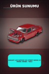 Diecast 1/64 Datsun 510 Street Nismo V3 Model Araba - Tekli Kutu, Koleksiyonluk BX-313377