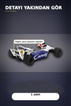Diecast 1/64 Formula 1 Aracı Toleman TG184 Johnny Cecotto Monako 1984 Yarış Modeli Tekli BX-313384