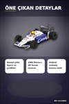 Diecast 1/64 Formula 1 Toleman TG184 Senna 1984 Monaco Podyum Model Araba BX-313403