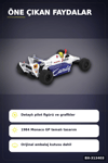 Diecast 1/64 Formula 1 Toleman TG184 Senna 1984 Monaco Podyum Model Araba BX-313403