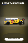 Diecast 1/64 Ölçek Chevrolet Corvette Z06 GT3.R #4 Daytona 24 Saat Yarış Arabası Modeli BX-313327