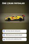 Diecast 1/64 Ölçek Chevrolet Corvette Z06 GT3.R #4 Daytona 24 Saat Yarış Arabası Modeli BX-313327