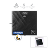 Dijital - Pilli Banyo Baskül Terazi Tartı Lcd Ekran - Sıcaklık Gösterge 180kg/50gr 28x28cm Sbs-4452 Bx40