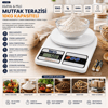 Dijital - Pilli Mutfak Terazisi Tartı 10kg / 1gr Bx40