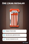 Dijital Ekranli 60000mAh 4 Kablolu Powerbank 22.5W Hizli Sarj Coklu Cikisli BX-313568