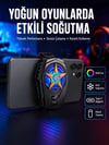 Dijital Göstergeli Evrensel Telefon Soğutma Fanı Yeni Nesil