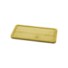 Dikdörtgen  Ahşap Bambu Yağdanlık Altlık  Mini Tepsi   20x10x0.8cm Bx40