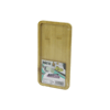 Dikdörtgen Ahşap Bambu Yağdanlık Altlık Mini Tepsi 12 X 23.4 X 0.8cm Bx40