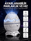 Dinozor Yumurtası Tasarımlı Projektörlü Gece Lambası