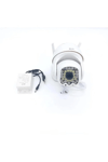 Dış mekan IP kamera 3MP 1080p speed dome PTZ beyaz MOV format SD kart HD kayıt 15x zoom
