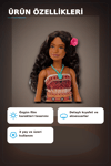 Disney Moana Live Action Film Karakteri 32 cm Bebek Oyuncak, 3-6 Yas Cocuk Hediyesi BX-313367
