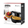 Döküm  Belçika Waffle Makinesi  Elektrikli   4 Waffle   Yapışmaz Yüzey   1000w  Ssm-2589 Bx40