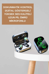 Dokunmatik Akıllı Saat Yeni Nesil Kulaklık Kampanyası Bluetooth Bağlantılı ANC Özelliği