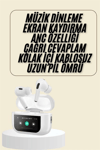 Dokunmatik Ekranlı Bluetooth Kulaklık TWS İOS Android Tüm Telefonlara Uyumlu Kulaklık Yeni Nesil