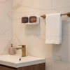 Duvara Monte İkili Kapaklı Plastik Katı Sabunluk Organizer – Banyo & Mutfak İçin Yapışkanlı Sabun Kutusu Ve Düzenleyici Bx40