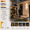 E27 - Ip20 Soft 0,4w - 50w Çınar Sensörlü Led Aplik Duvar Lambası E2003-2 Bx40