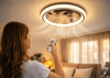 Eco Lounge CATA CT 3010 Meltem 25W Ledli Tavan Vantilatörü Kumandalı 3 Renk