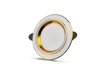 Eco Lounge NOAS YL38 0520 Beyaz Kasa Gold Detaylı Led Spot 5W 3 Renkli