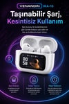 Ekran Göstergeli Kablosuz Kulak İçi Kulaklık Şarj Kutulu Müzik Ve Görüşme Uyumlu