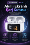Ekran Göstergeli Kablosuz Kulak İçi Kulaklık Şarj Kutulu Müzik Ve Görüşme Uyumlu