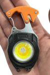 El Feneri LED Anahtarlık Çok Fonksiyonlu Mini Çakmak Özellikli