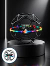 El Hareketi Kontrollü Futbol Topu Tasarımlı Drone LED Işıklı