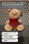 Elbiseli 32 cm Peluş Ayı Oyuncak – Yumuşak Dolgulu Sevimli Hediye ve Aksesuar BX-313532