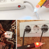 Elektrik Kaçak Dijital Kontrol Kalemi Cihazı -dedektörlü Temassız Işıklı Kablo Voltaj Test Bx40