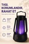 Elektrikli Sinek Öldürücü Mor Işıklı Taşınabilir Haşere Kovucu Lamba Cihazı
