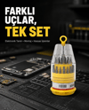 Elektronik Tamir Tornavida Seti Ateşe Dayanıklı ve Ergonomik