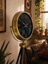 Eskitme Antique Aynalı Tripod 150 x 45 Cm Ayaklı Saat