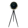 Eskitme Antique Aynalı Tripod 150 x 45 Cm Ayaklı Saat