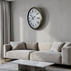 Eskitme Atlas 52 Cm Metal Roma Duvar Saati