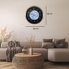 Eskitme Noble 60 x 60 Cm Metal Duvar Saati