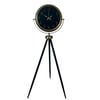 Eskitme Retro Aynalı Tripod 150 x 45 Cm Ayaklı Saat