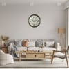 Eskitme Royal 40 Cm Metal Duvar Saati